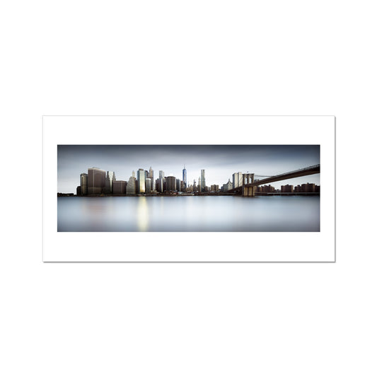 NYC Colour Panorama Hahnemühle Photo Rag Print