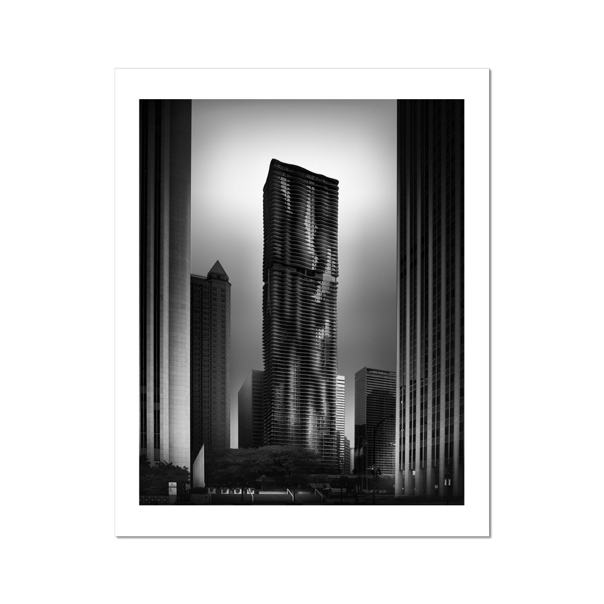Aqua Building Chicago C-Type Print