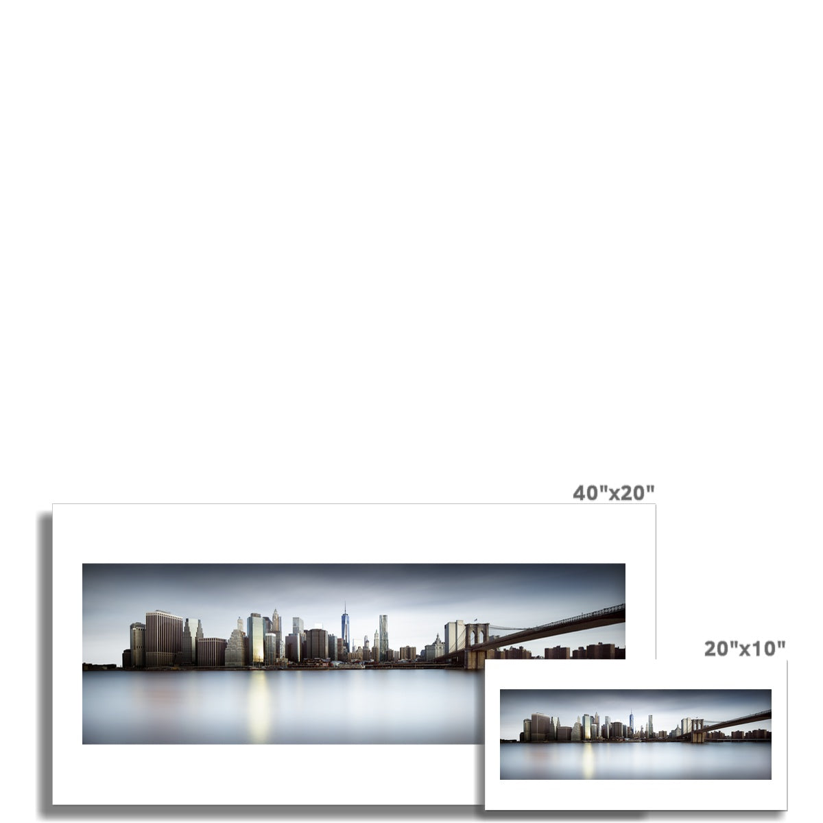 NYC Colour Panorama Hahnemühle Photo Rag Print