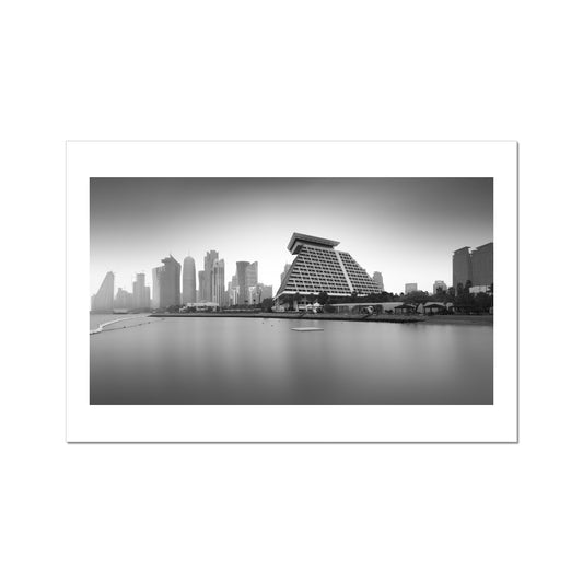 Sheraton Grand Hotel on a rainy day C-Type Print