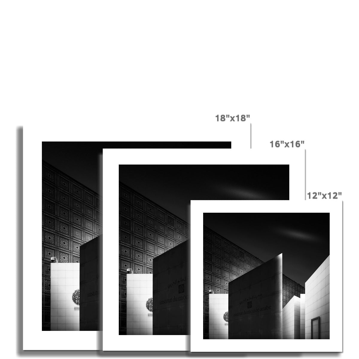 Visual Acoustics V - Institut Du Monde Arabe C-Type Print