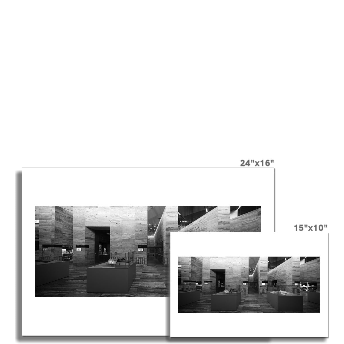 National Library Interior 1 C-Type Print