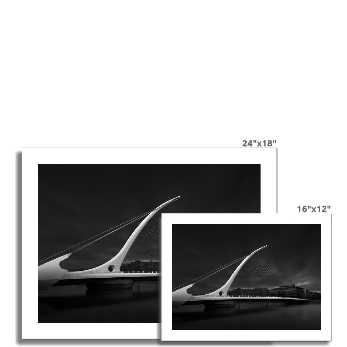 Samuel Beckett Bridge Dublin - C-Type Print