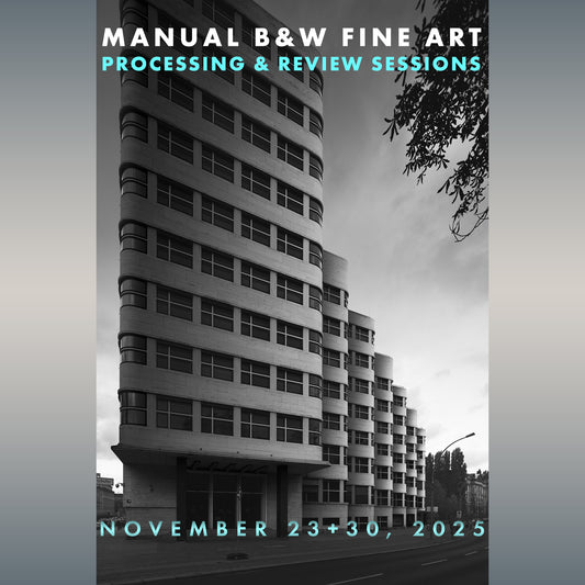 Manual B&W Processing + Review & Guidance sessions