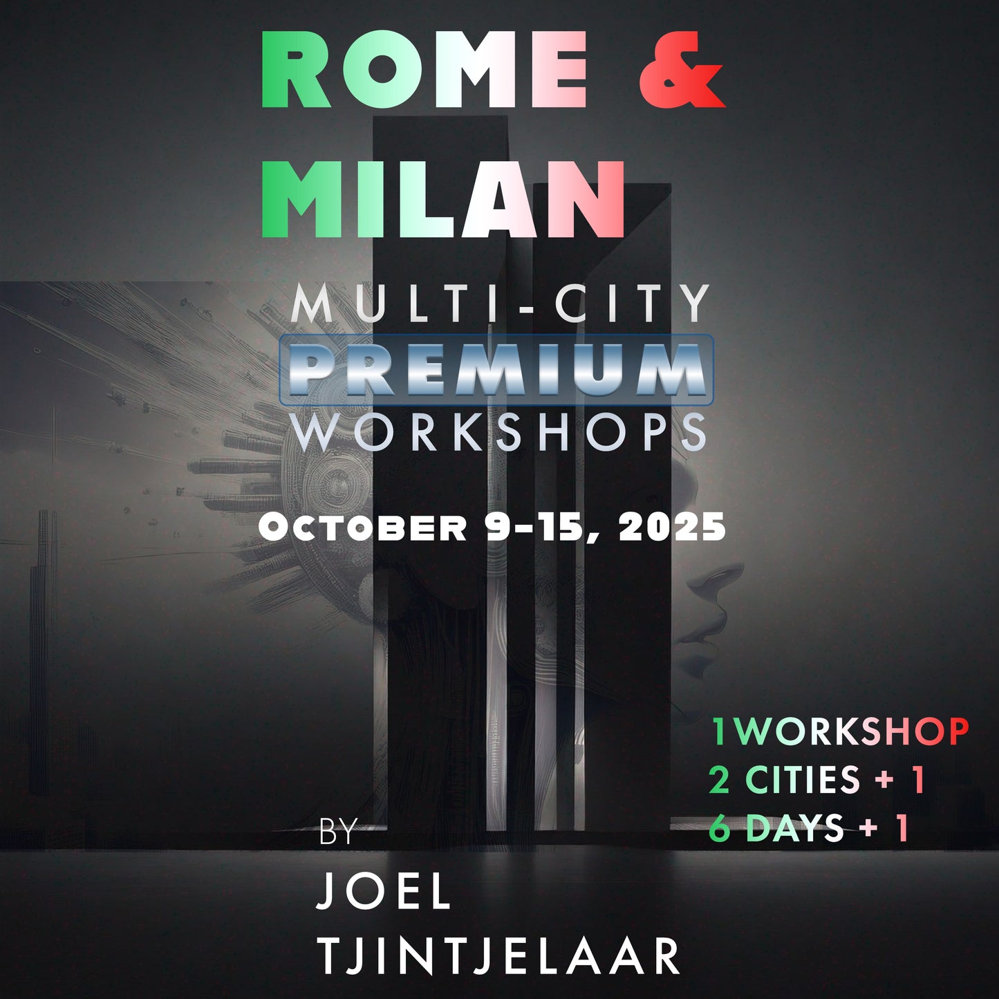 Rome-Milan Multi-City Premium Workshop