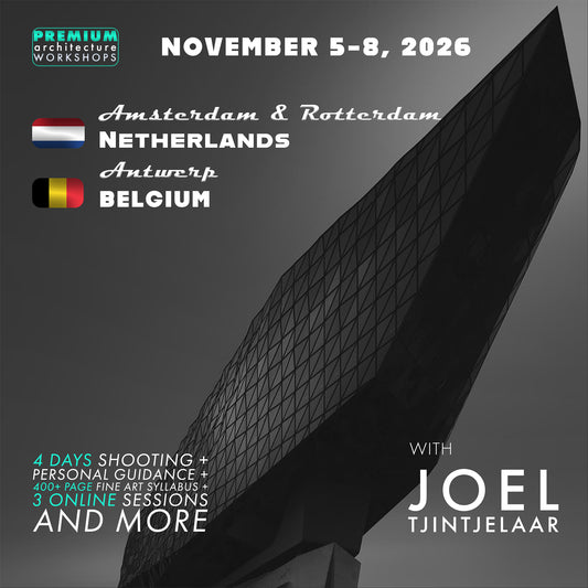 Netherlands & Belgium Fine Art Architecture Premium Workshop