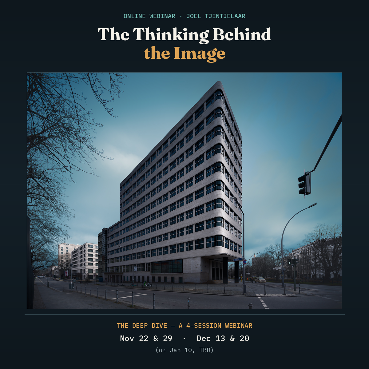 The Thinking Behind the Image