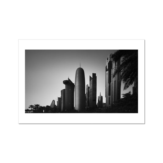 Doha Skyline with Burj Doha C-Type Print