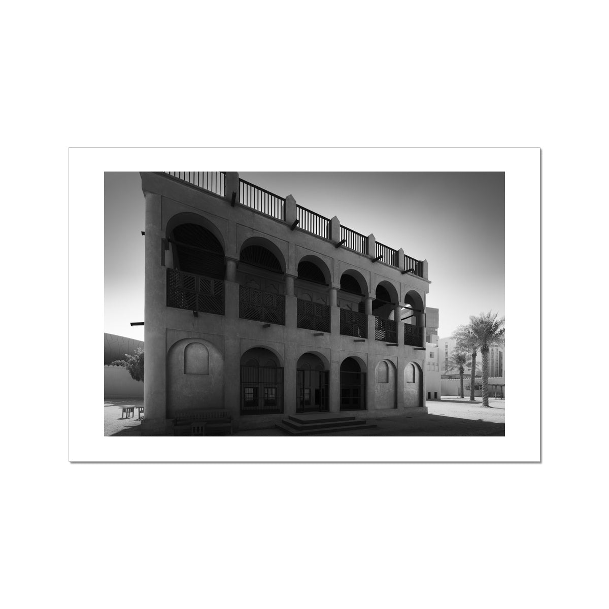 Royal Palace inside Qatar National Museum C-Type Print
