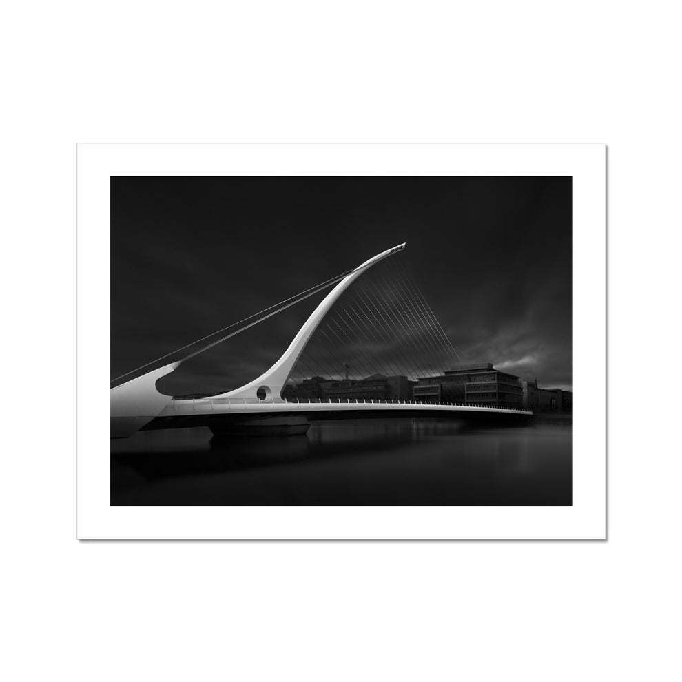 Samuel Beckett Bridge Dublin - C-Type Print – BWVision
